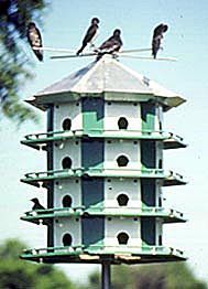24 Compartment Purple Martin house - Complete - nothing else to buy