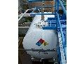Glass Lined Tank: Used-Pfaudler  2000 gallon horizontal glass lined storage tank