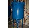 Glass Lined Tank:Used Pfaudler 300 gallon vertical glass lined vacuum receiver.