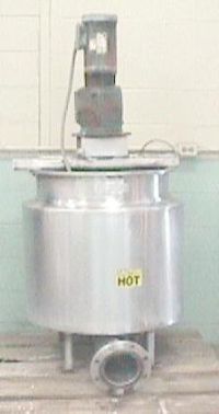 Processor Kettles: Used 80 gallon Groen hemispherical bottom kettle
