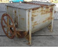 Use Ribbon Mixer: Used 250 Cu. Ft. Carbon Steel Young Machine Ribbon Mixer/Blender