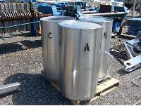 Bin Blender: Used-Metolift Column Blender Model ULS-03-DMB