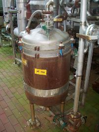 Pressure Leaf Filters: Used Sparkler Model 18-D-12 stainleless steel jacketed pressure leaf filter
