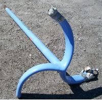 Glass Lined Tank Parts: Unused-2000 gallon glass lined retreat curve agitator