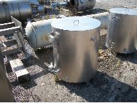 Stainless Steel Tanks:Used 60 gallon jacketed portable slope bottom  tank