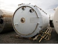 Fiberglass Tanks: Used 13000 gallon vertical fiberglass storage tank