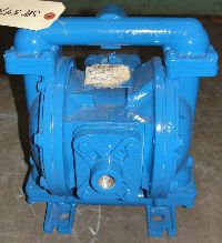 Diaphragn Pump: Used, Warren-Rupp SandPiper 1" aluminum diaphragm pump. Model S1F