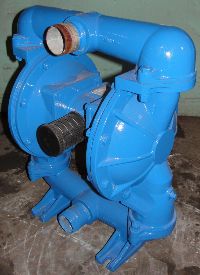 Diaphragn Pump: Used, Warren-RuppSandPiper 2" aluminum diaphragm pump. Model EB2M type TB-3-A.