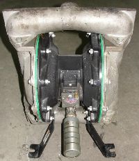 Diaphragn Pump: Used, ARO 1.5" 316 stainless steel diaphragm pump. Model 666151-244-C.