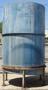 Stainless Steel Tanks: Used Alloy Mfg. 2200 gallon vertical sloped bottom INCONEL 600  tank (5) IN STOCK