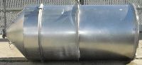 Stainless Steel Tanks:Used 750 gallon 304 stainless steel verticat conical bottom tank (fermenter tank)