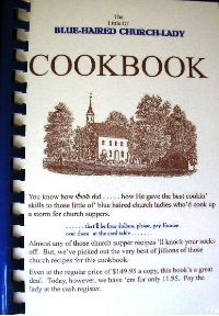Little Ol'Blue-Haired Church-Lady Cookbook