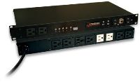 19� 1U rack mount, 15 amp reactor with series-isolated receptacles