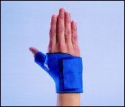 Neoprene Wrap on Thumb Support