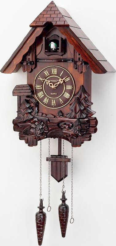 Cuckoo Clocks: German Black Forest Kassel Cuckoo Clock