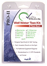 Quality Check Well Water Test Kits - Test 11 Parameters