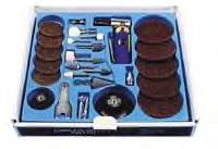 Manufacturer suggested retail price. $106.70 Features and Benefits Ideal for cleaning and polishing engine heads and detail sanding Patent #5,332,098 Weight: 3 lbs. Kit Includes: 1 - 1/4