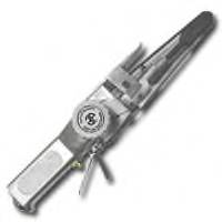 Features and Benefits: Capable of finishing many different shapes of surfaces Lightweight, weighs only 2.4 lbs. Belt size: 20mm x 520mm Free speed: 16,000 RPM 1|4 in. air inlet Manufacturer: Astro Pneumatic