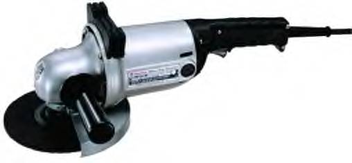 Manufacturer suggested retail price. $378.00 Features and Benefits: All ball and needle bearings for long life Extra heavy duty motor for high production and continuous use 6,000 RPM for optimum material removal Removable side handle can be mounted on either side AC/DC switch for use with alternative power source Rugged housing for long life Spindle lock for easy wheel changes Standard 5/8