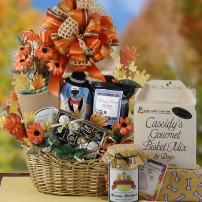 Thankgsgiving Gift Baskets for DOG Lovers