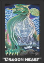 Spirit Art Dragon Heart by JD Aricchi
