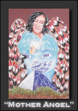 Spirit Art Mother Angel by JD Aricchi