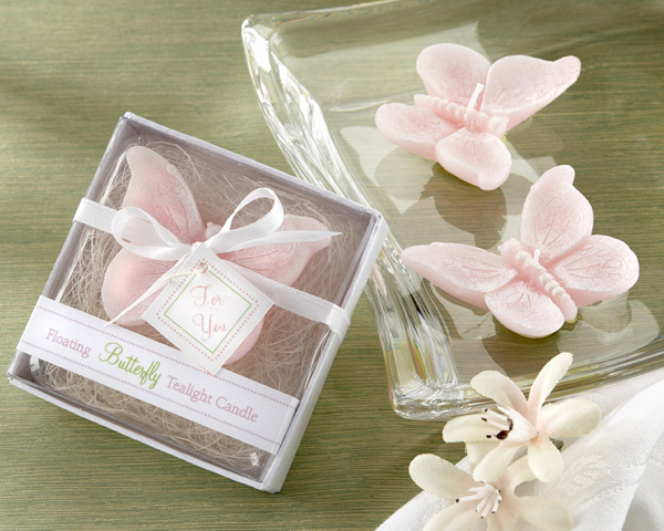 Floating Butterfly Candle Favor