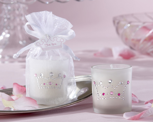 Crown Jewels Votive Candle Favor