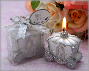 Happily 
Ever After Carriage Candle