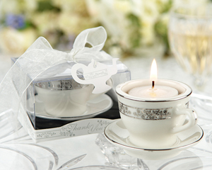 Teacups and Tealights Candles 