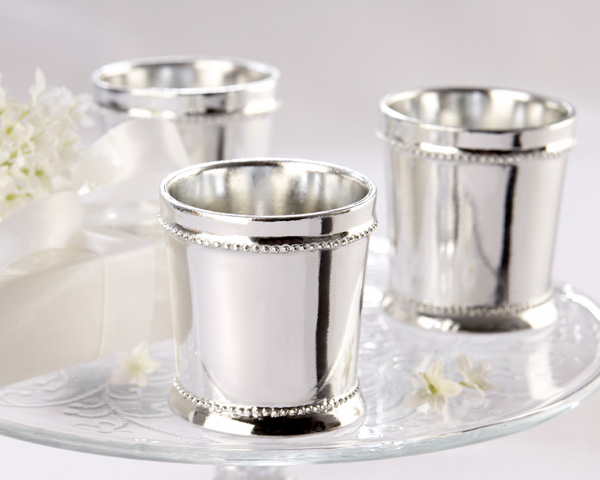 �Derby Time!� Mint Julep Cup Tea Light Holder (Set of 4)