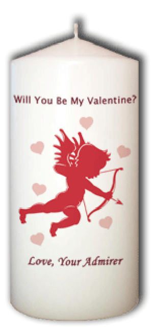 Will You Be My Valentine? (Cupid) Candle