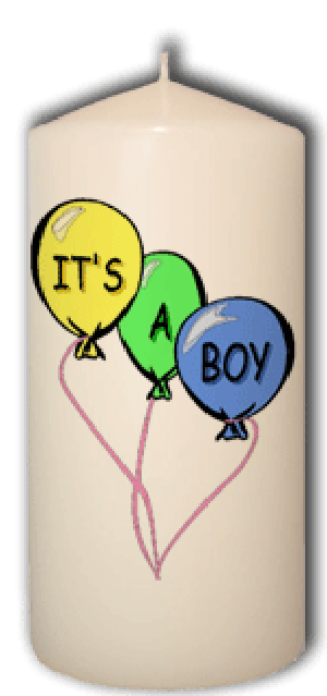 It's a boy (Balloons)