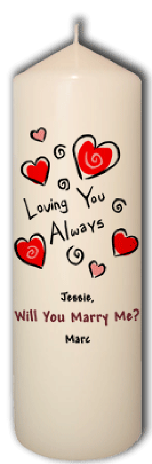 Personalized Candles