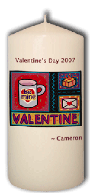 Be Mine - Valentine Candle
