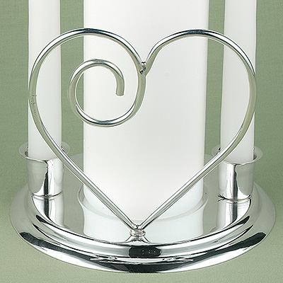 Contemporary Heart Candle Holder
