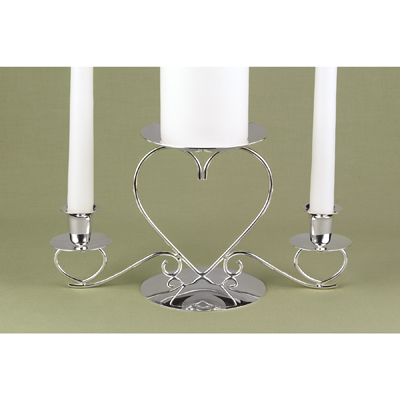 Triple Heart Candle Holder