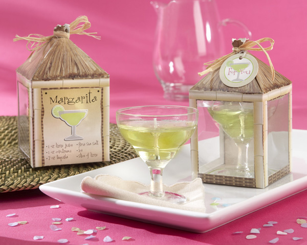 Margarita Glass Gel Candle