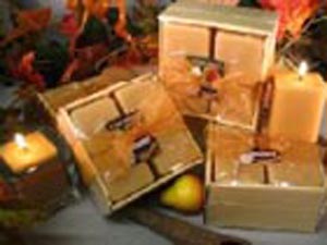 4 Pack Square Votives 