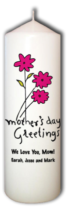 Personalized Mother�s Day Unity Candles
