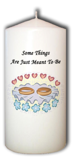 Some Things Are Just Meant To Be Personalized Candle