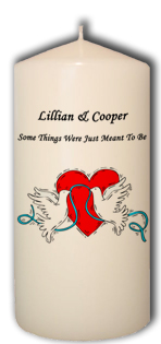 Some Things are Just meant to be Personalized Candle