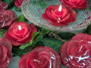 Flower Floating Candles