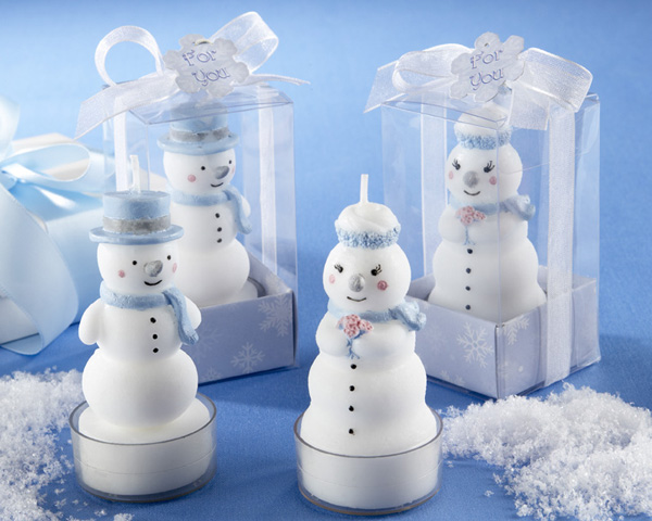 �Snow in Love� Tea Lights (Set of 4)