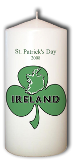 Personalized Ireland Unity Candle