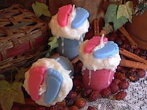 Baby Feet Votive Candles