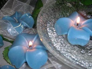 Periwinkle Floating Candles