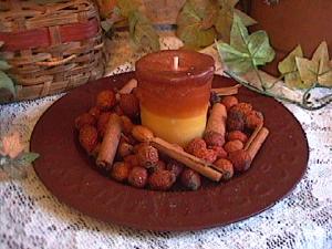 Primitive Overdipped VotiveCandles
