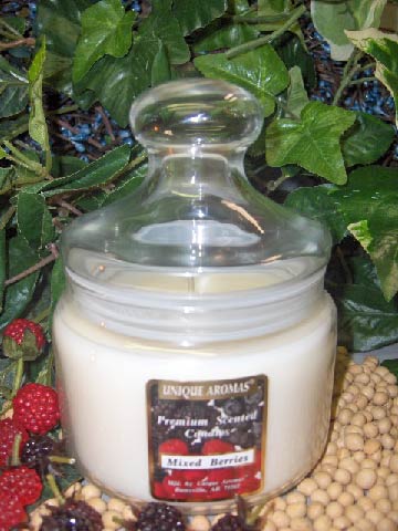 16oz Soy apothecary Jar Candles