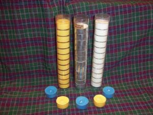 Soy tealite candles